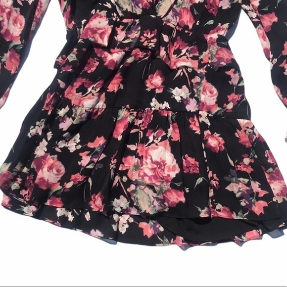 Joie Joada Floral Silk Ruffle Dress *see descript - Picture 9 of 9